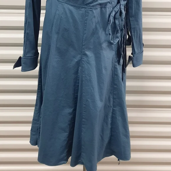 Vintage Metrostyle Womens Dress Size 12 Blue Retro - Picture 5 of 7